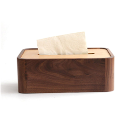 Solid Wood Tissue Box